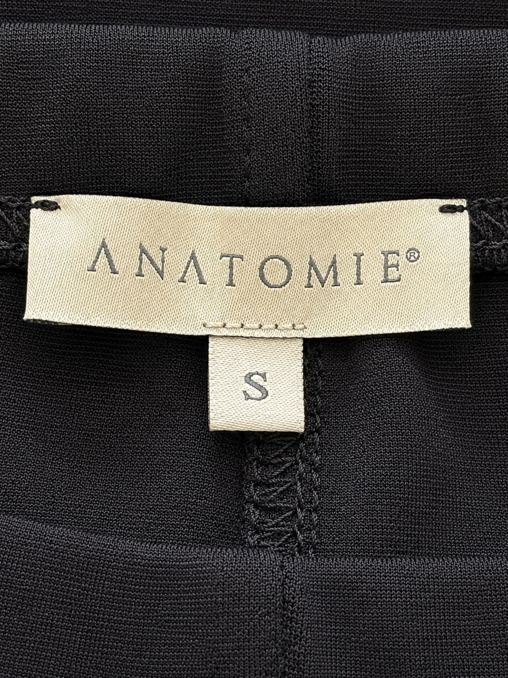 Anatomie Travel Pants Black Snap Hem Stretch Skinny Leg Pull On NWOT Size S - Picture 6 of 9